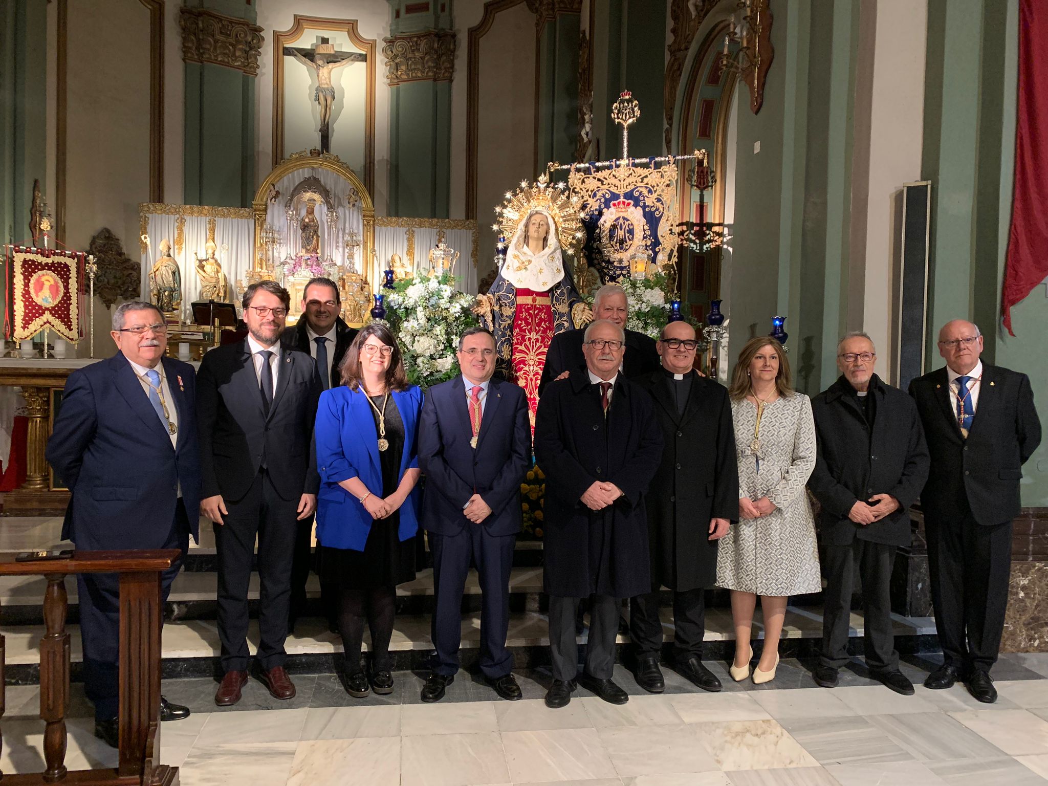 Conmemoración con motivo del XXV aniversario de la coronación canónica a nuestra madre, la Santísima Virgen del Primer Dolor