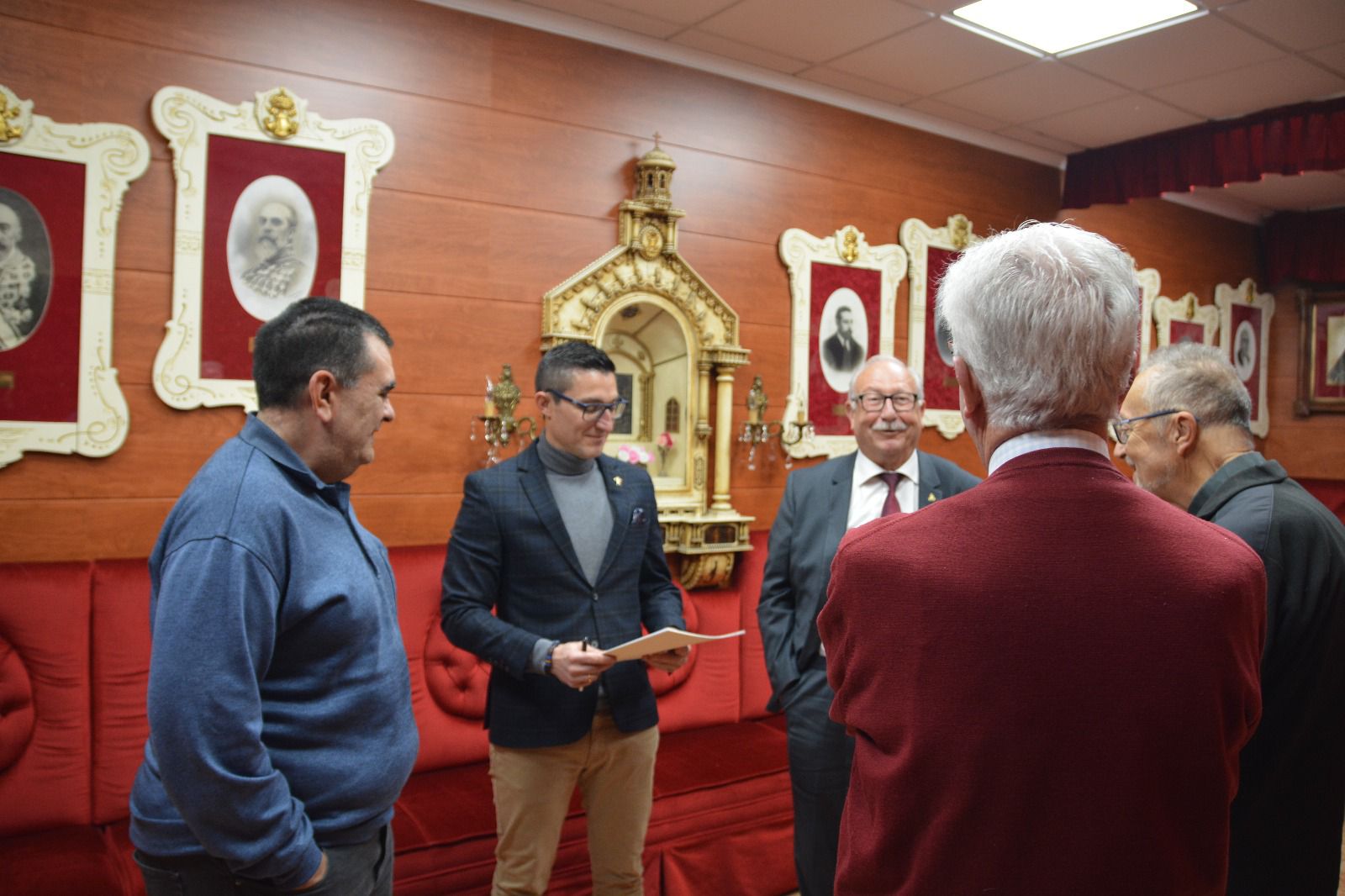 Elección del escrito para el acto de desagravio de los Soldados Romanos al Ecce Homo