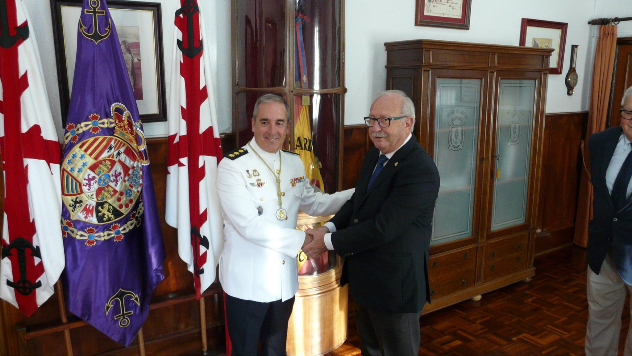 Visita Coronel Juan Felipe Almarcha Bethencourt