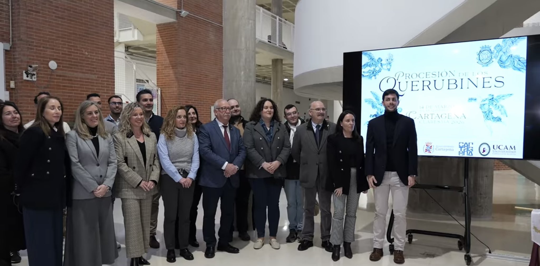 Presentación procesión de los querubines