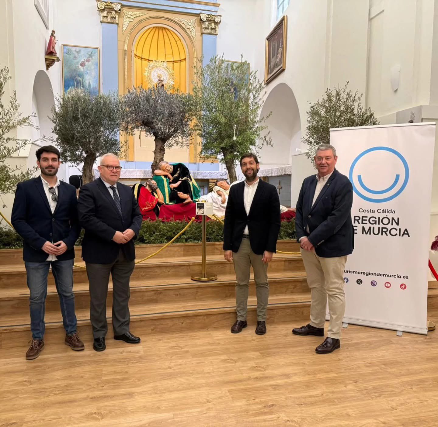 Reconocimiento cultural exposición “El Sueño de Salzillo: la Noche California”