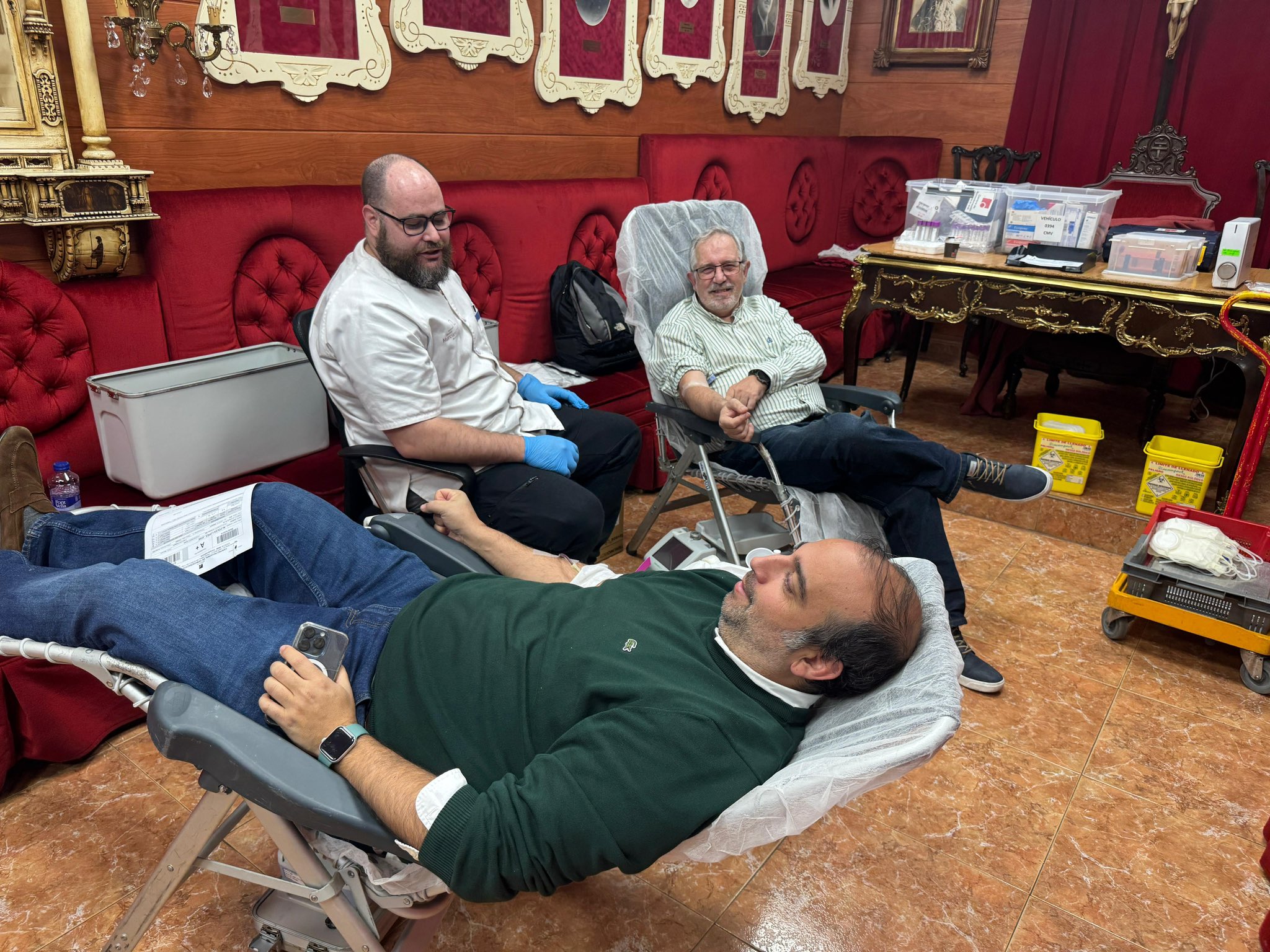 Campaña donación de sangre y médula